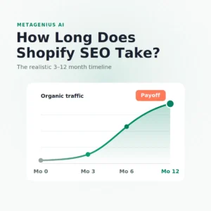 how long shopify seo — illustration