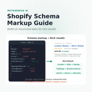 shopify schema markup — illustration
