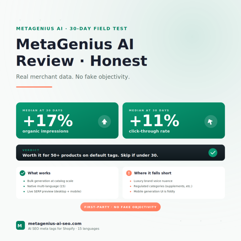 MetaGenius AI Review: Honest Feedback After 30 Days of Real Use