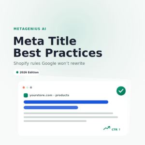 meta title best practices — illustration