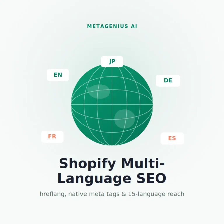 Shopify Multi-Language SEO: The Complete 2026 Guide