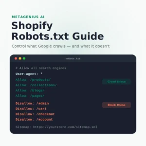shopify robots txt — illustration