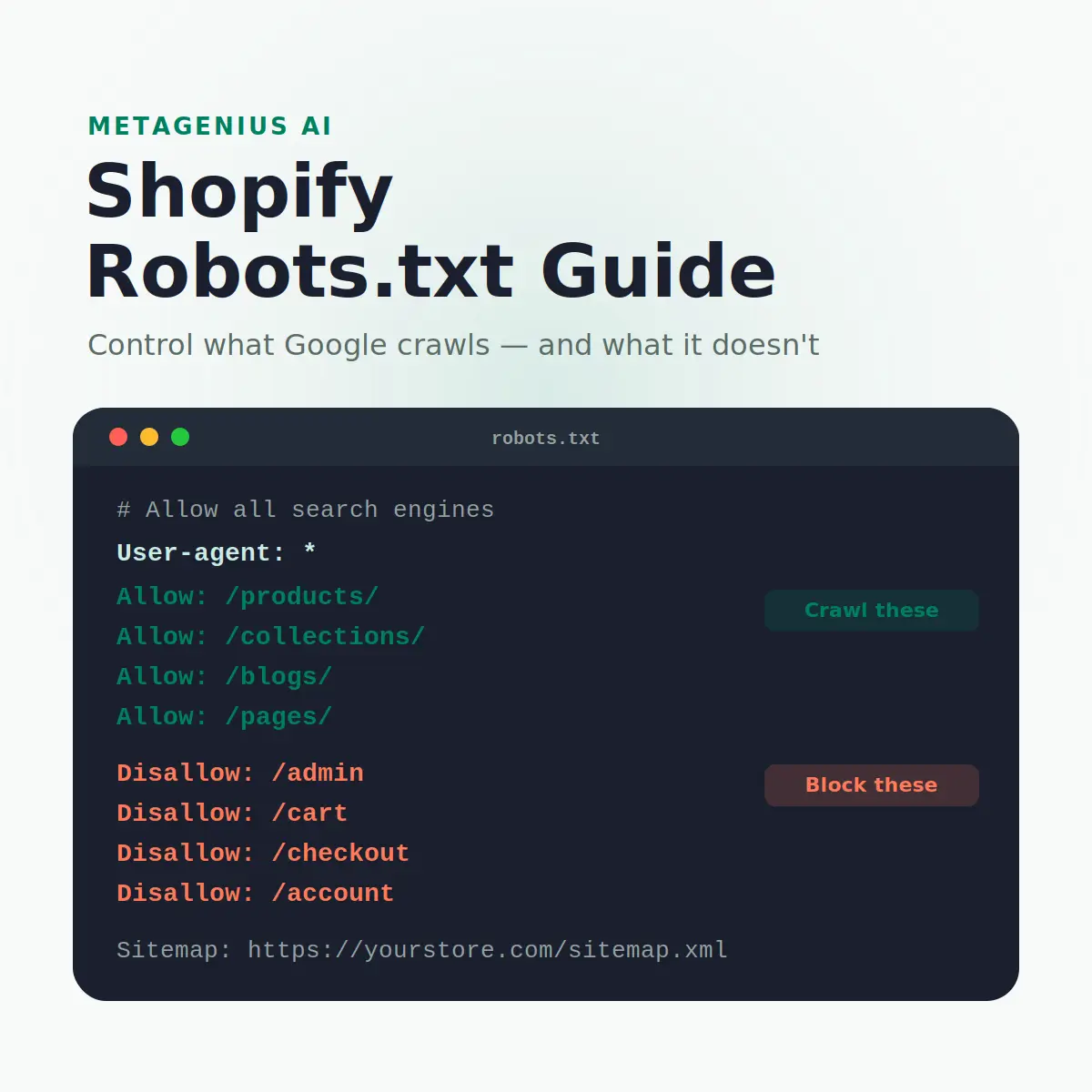 shopify robots txt — illustration